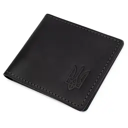 Шкіряна матова обкладинка для посвідчення Grande Pelle 11525 чорний