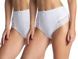 Жіночі трусики Lama 4000MD-01 білий S 2 од - мініатюра 1