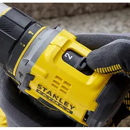 Дриль-шурупокрут Stanley FatMax 20V ударний безщітковий з двома акумуляторами 18 В 4 Аг (SFMCD721M2K-QW) - мініатюра 8