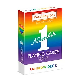 Гральні карти WINNING MOVES Waddingtons No.1 Rainbow deck