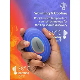 Вібратор We-Vibe Temp Lavender Blue для клітора - мініатюра 16