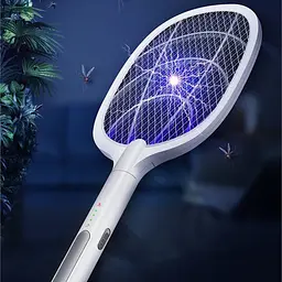 Електрична мухобійка-пастка ELITE LUX EL-2062 (KLZ918) з УФ-лампою і USB-портом для зарядки Біла - мініатюра 5