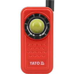 Ліхтар діодний з гнучкоюлампою 3 в 1 акумул. YATO Li-Po 3.7 В 800 мАГод 600 Lm 4 режими (YT-08554)