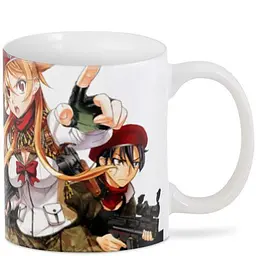 Кухоль GeekLand Школа мерців Highschool of the Dead HT131 330 мл білий - мініатюра 2