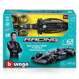 Авто-конструктор Bburago Mercedes-AMG F1 W14 Performance 1:24 (18-28510) - мініатюра 6