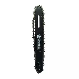 Комплект ланцюга та шина Domotec для акумуляторної мініпилки 8'' 47 вузлів 1/4 крок