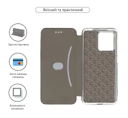 Чохол-книжка ArmorStandart G-Case для Motorola Edge 40 Black - мініатюра 3