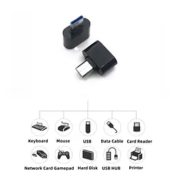 Універсальний адаптер Type-C до USB, для планшетів, ПК, телефонів - мініатюра 5