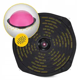 Балансувальна платформа 4FIZJO Bosu Ball 60 см Pink (P-5905973402453) - мініатюра 7