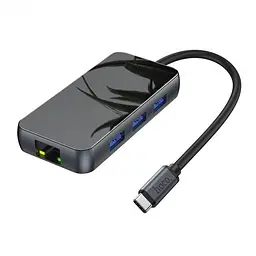 USB Хаб Hoco Easy Expand Type-C HB16 3 USB