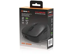 Миша REAL-EL RM-355W (EL123200054) - мініатюра 10
