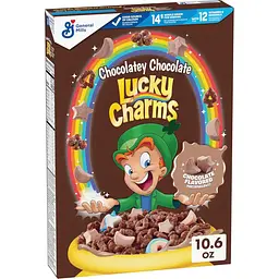 Сухий сніданок Lucky Charms Chocolatey Chocolate Cereal with Marshmallows 300г