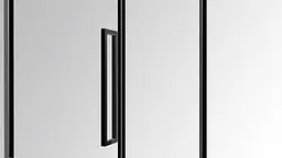 Душова кабіна Eger A Lany 90x90 п'ятикутна з піддоном 599-552 Black - мініатюра 3