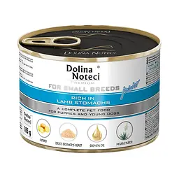 Консерви Dolina Noteci Premium 185гр для цуценят дрібних порід з шлунком ягняти та картоплею