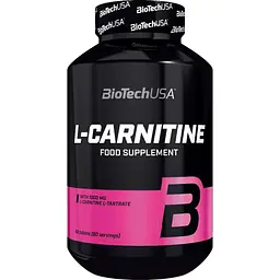 Карнітин BiotechUSA L-Carnitine 1000 мг 60 таблеток