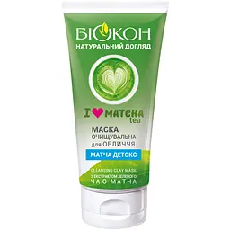 Маска для обличчя Біокон I love matcha tea очищувальна 75 мл