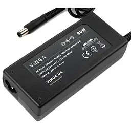 Блок живлення до ноутбуку Vinga HP 90W 19V 4.74A 7.4x5.0 (VPA-1947-HP7450-101) - мініатюра 3