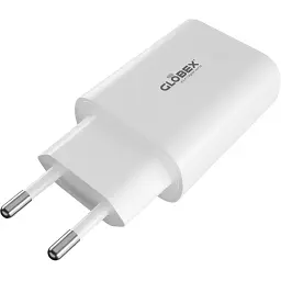МЗП блочок 20W USB-C 20WC1A white Globex UA UCRF - мініатюра 3