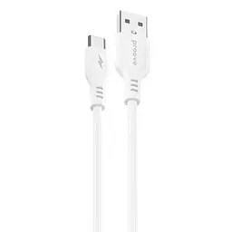 Кабель Proove Rebirth USB to Type-C 2.4A (1m) white (CCRE27001202)
