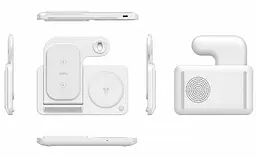 Бездротова зарядна станція WiWU WI-W020 3в1 15W для iPhone, Apple Watch та AirPods - мініатюра 6