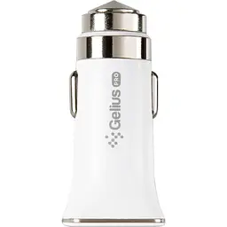Автомобільний зарядний пристрій Gelius Apollo Pro GP-CC01 White - мініатюра 3