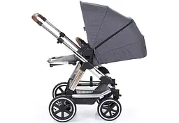 Універсальна коляска 2 в 1 ABC Design TURBO 4T Diamond Collection Asphalt сіра (1200144/1907) - мініатюра 6