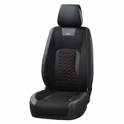 Комплект, 3D чехлы для сидений BELTEX Montana, black-red(BX87110)
