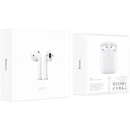 Навушники Hoco True wireless BT headset EW25 повністю бездротова гарнітура біла - мініатюра 2