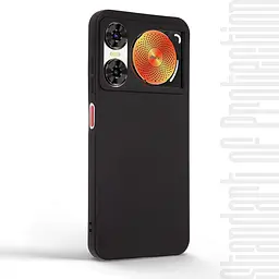 Чехол-накладка для смартфона ZTE Nubia Music 2, противоударный, силиконовый, термополиуретановый (ТПУ), с защитой камеры и корпуса, черный, защита всего корпуса, ArmorStandart (ARM83654) - мініатюра 2