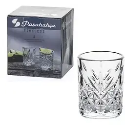 Набір стопок Pasabahce Timeless 62 мл х 4 шт. (52780) - мініатюра 2