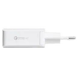 Мережевий зарядний пристрій Ttec SpeedCharger QC 3.0 USB 3A 18W White (2SCQC01K)