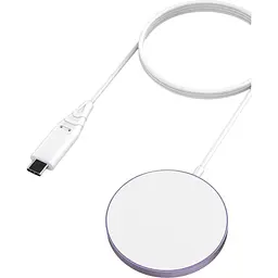 Бездротовий зарядний пристрій Choetech T518-F-PK Wireless Magenetic Charger Pink [101516] - мініатюра 3