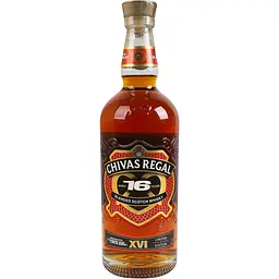 Віскі Chivas Regal 16 років шотландське купажоване 40% 0.7л LE в коробці - мініатюра 2
