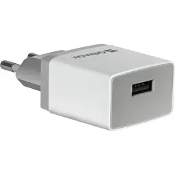 Зарядний пристрій Defender UPA-21 white, 1xUSB, 5V / 2.1A (83571) - мініатюра 2