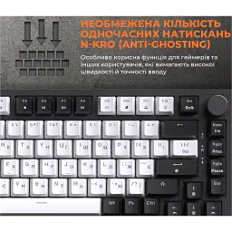 Клавіатура GamePro MK160B Red Switch Black [121462] - мініатюра 15