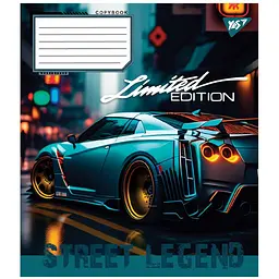 Зошит Yes Street legend А5, 12 аркушів в лінію (767903)  
