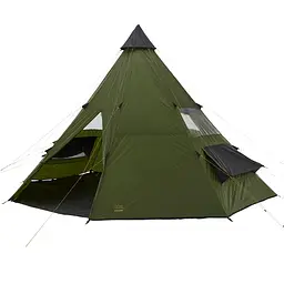 Намет для кемпінгу Grand Canyon Black Falls 8 Capulet Olive (330039) 8 осіб, Оливковий - мініатюра 7