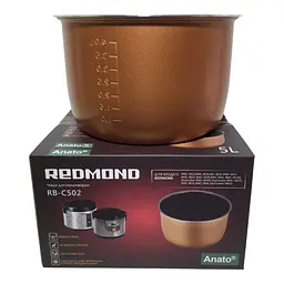 Чаша RB-C502 для мультиварки Redmond RMC-M20, M21, M22, M23, M26, M29, M31, M211, M222S, M223S, M226S, (5л.)