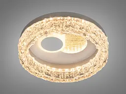 LED Світильник-таблетка Romin шампань 34 Вт до 6 м² - мініатюра 3
