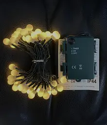 Гірлянда Luca Lighting Змійка кульки теплий білий 3.9 м чорний (8718861852165) - мініатюра 4