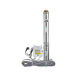 Насос свердловинний відцентровий Taifu 4STM 12/12+2M Н=75 м, Q=16,2 м3, P=2200 Вт, кабель 2 м +пульт (TF3403)
