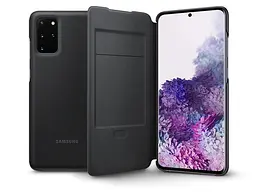 Чохол-книжка Official LED View Wallet Cover EF-NG985PBEGRU для Samsung Galaxy S20 Plus (6.7") Чорний - мініатюра 7