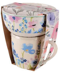 Набір для сніданку Flowers Blue, 2 предмети LIMITED EDITION kuh0016222 - мініатюра 4