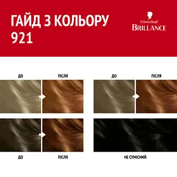 Фарба для волосся Brillance відтінок 921 богемський мідний 142.5 мл - мініатюра 5