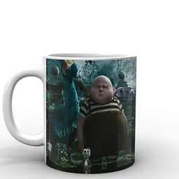 Кухоль GeekLand Аліса в країні чудес Alice in Wonderland траляля та труляля AW.02.006 330 мл білий - мініатюра 2