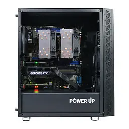 Двопроцесорна робоча станція Power Up #363 Xeon E5 2699 v3 x2/64 GB/HDD 1 TB/SSD 512 Gb/GeForce RTX 4060 8 Gb - мініатюра 3