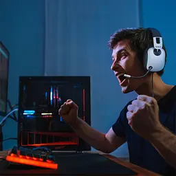 Навушники Baseus дротові GoPlay 1+ Max Gaming (A00181003213-00) білі - мініатюра 8