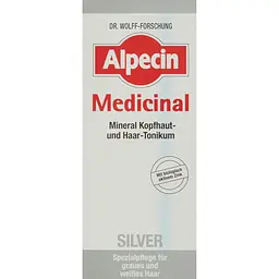 Тонік для шкіри голови Alpecin Medicinal Silver, для нейтралізації жовтизни сивого волосся, 200 мл - мініатюра 3