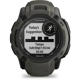 Смарт-годинник Garmin Instinct 2X Solar Moss (010-02805-15/05) - мініатюра 6