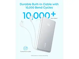 Зовнішній акумулятор (Power Bank) ANKER 10000 mAh 22.5W Black (A110DH11) - мініатюра 5